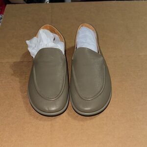 Men's Stylish Olive Slip-On Loafers